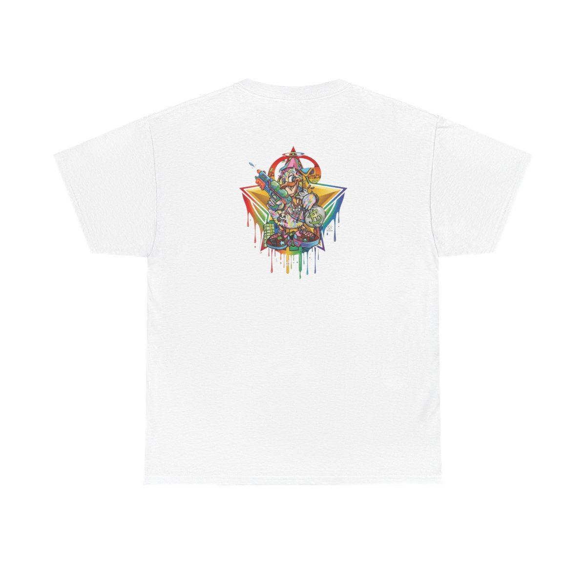Urban Duck Super Swag Designer Unisex Heavy Cotton Tee by GT Artland