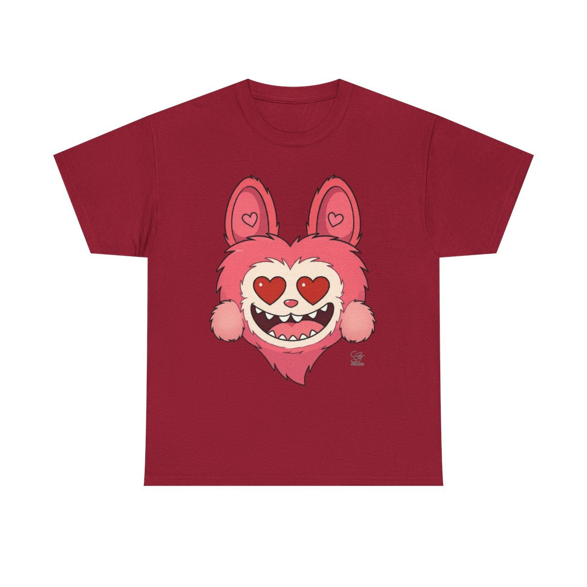 Pink Bubu La Designer Unisex Heavy Cotton Tee BY GT ARTLAND
