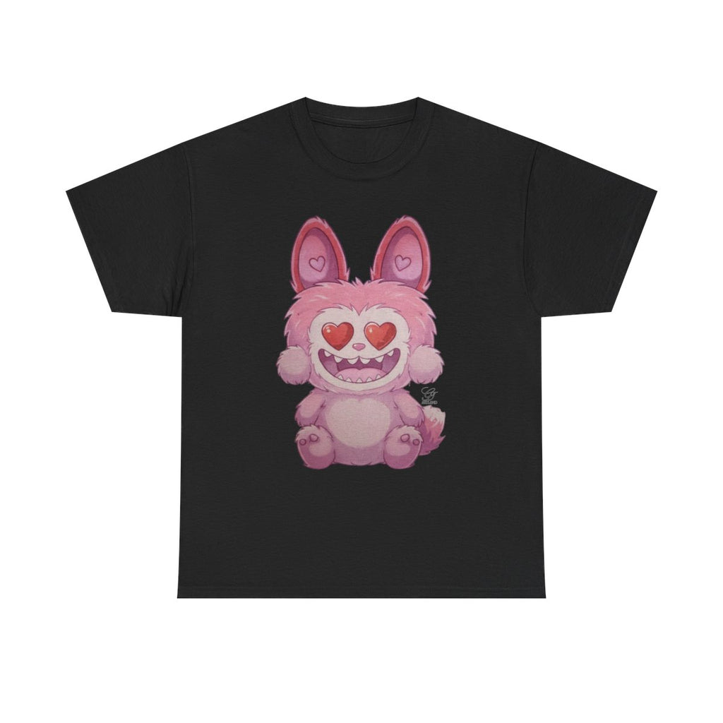 Pink Bubu Designer Unisex Heavy Cotton Tee BY GT ARTLAND