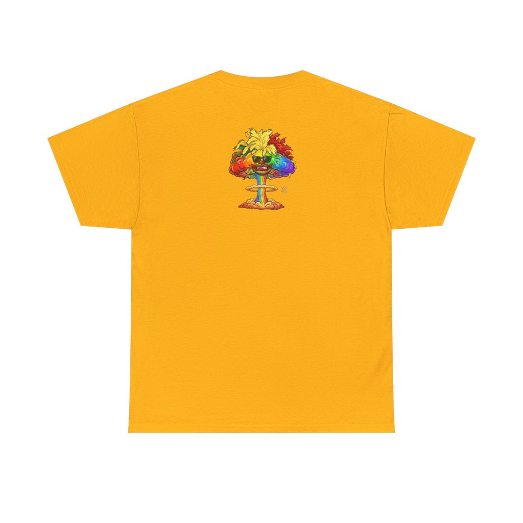 Mushroom Nuclear Cloud GT Soldier Fan Gear Unisex Heavy Cotton Tee by GT Artland
