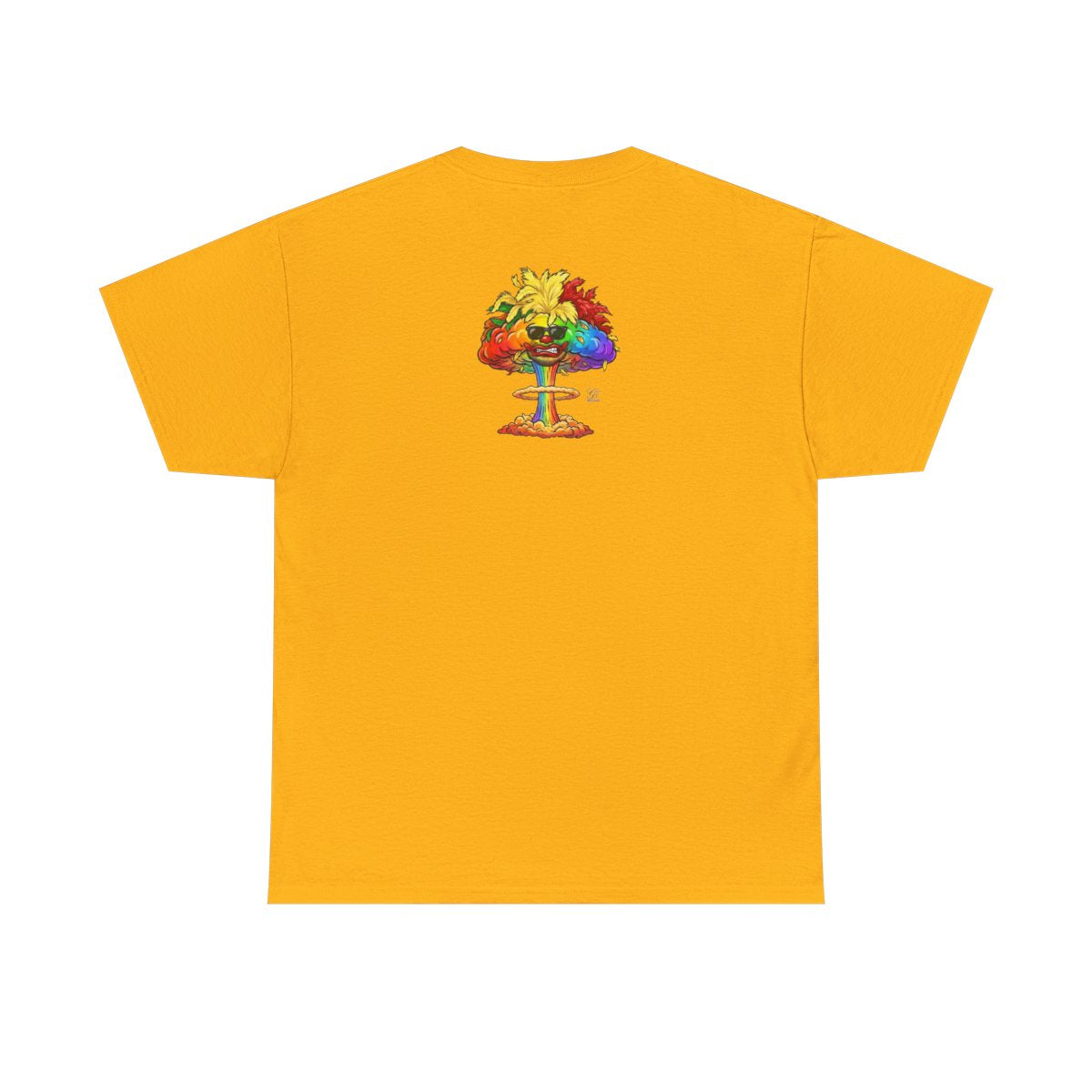 Mushroom Nuclear Cloud GT Soldier Fan Gear Unisex Heavy Cotton Tee by GT Artland