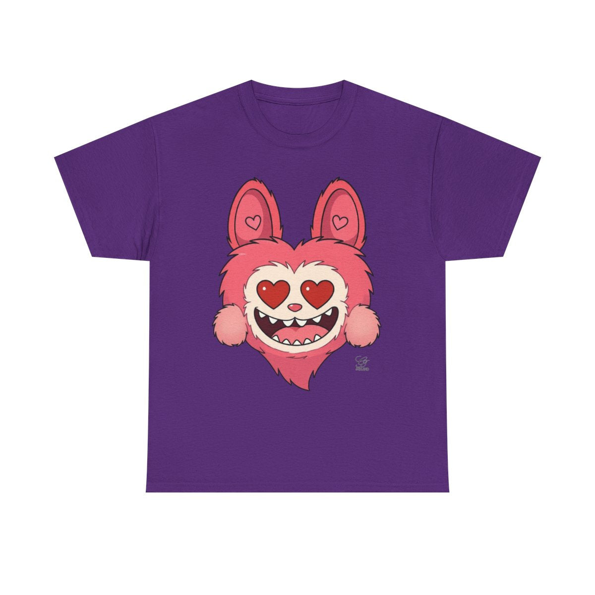 Pink Bubu La Designer Unisex Heavy Cotton Tee BY GT ARTLAND