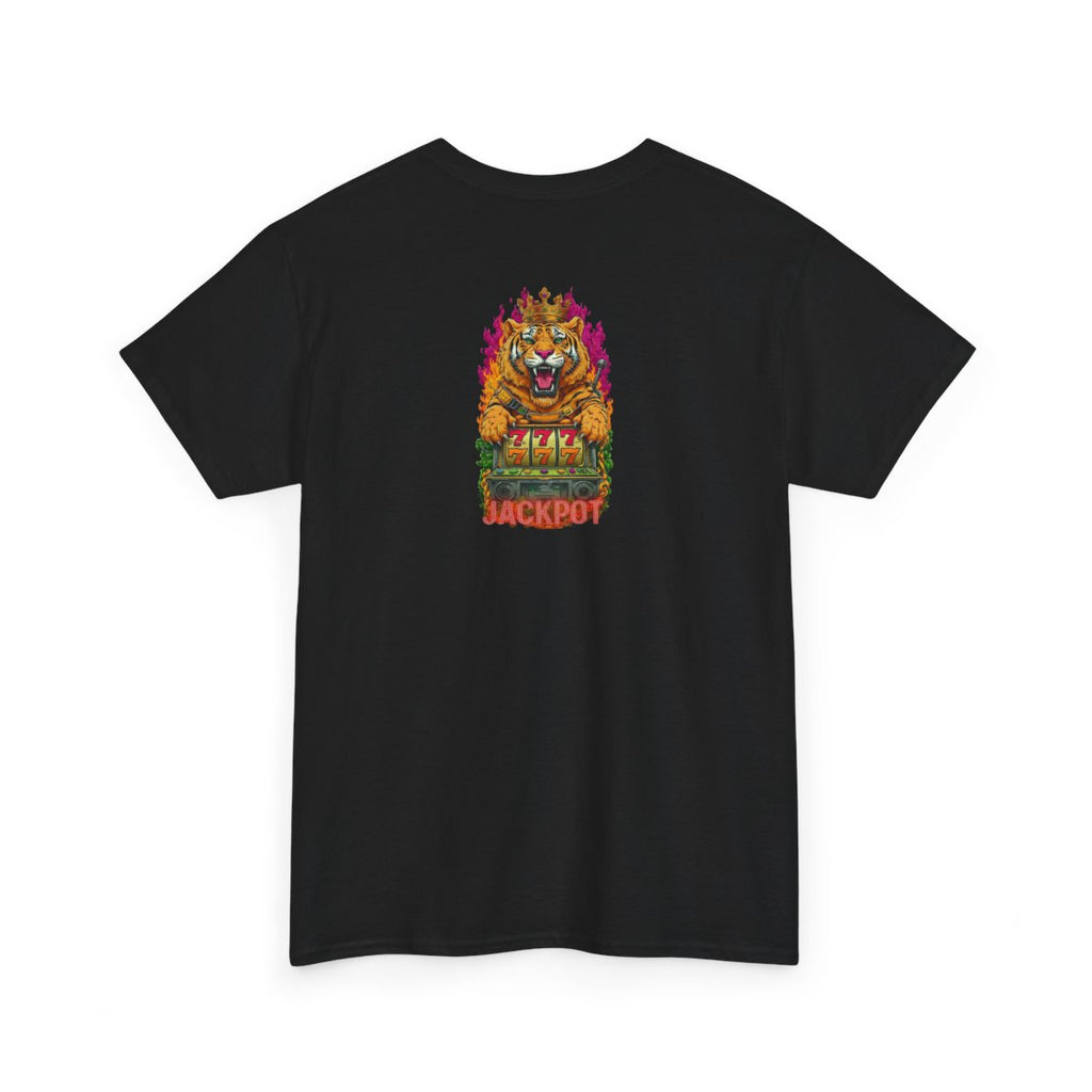 Jackpot King Tiger GT Designer Unisex Heavy Cotton Tee BY GT ARTLAND