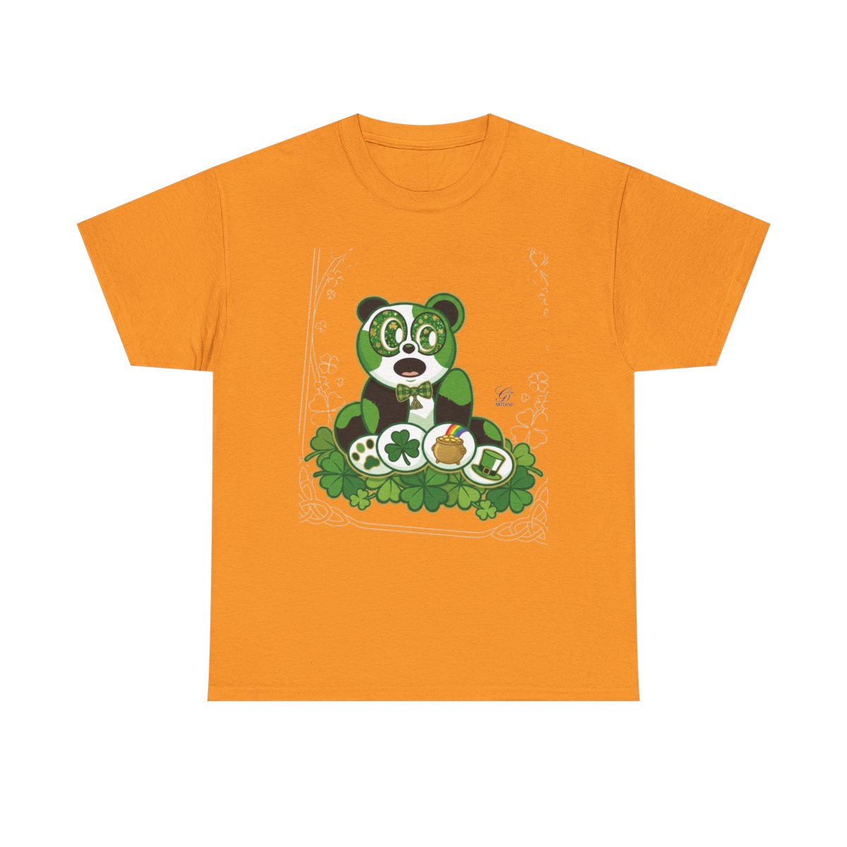 LUCKY CHARM URBAN PANDA GT Unisex Heavy Cotton Tee by GT Artland