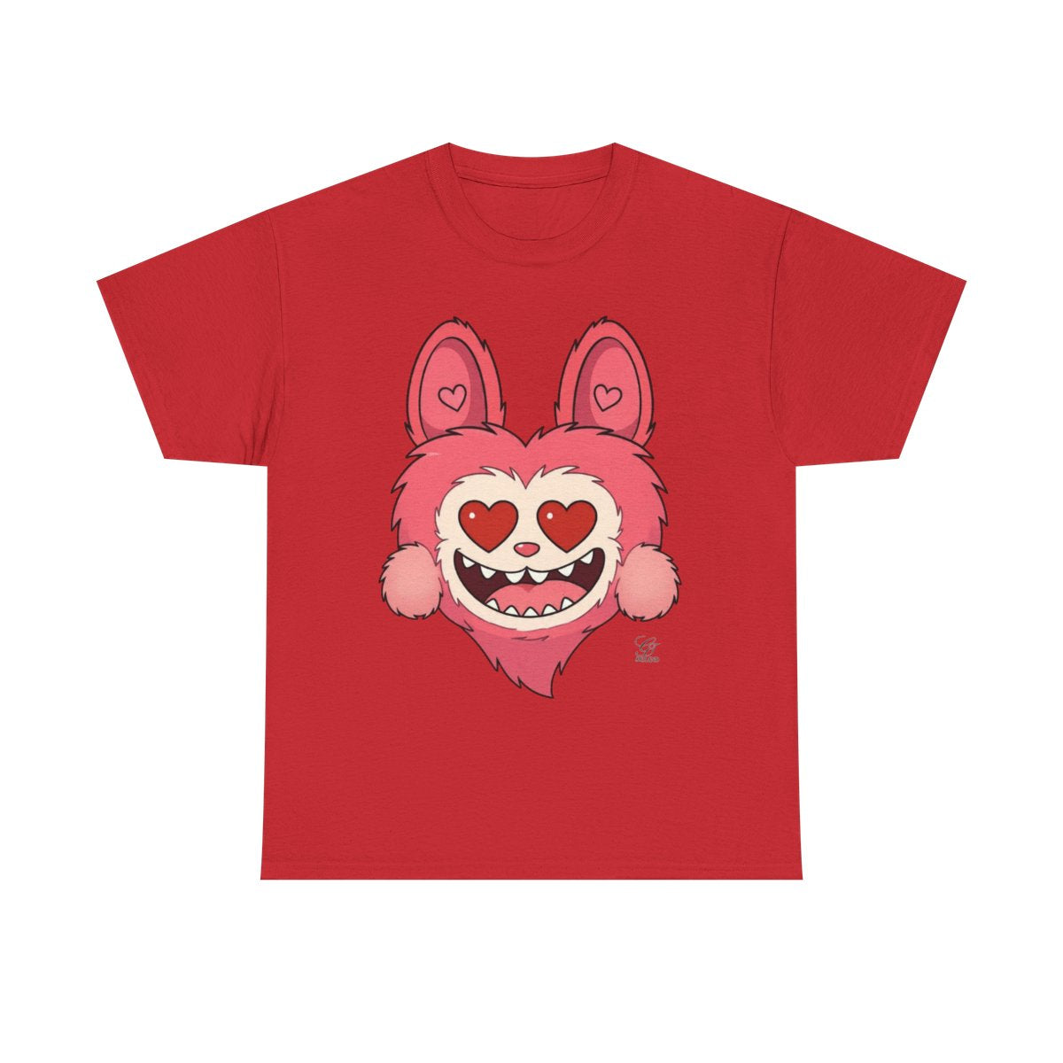 Pink Bubu La Designer Unisex Heavy Cotton Tee BY GT ARTLAND