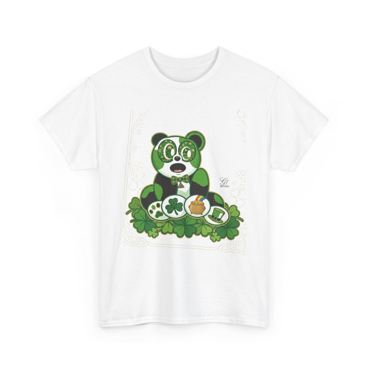 LUCKY CHARM URBAN PANDA GT Unisex Heavy Cotton Tee by GT Artland