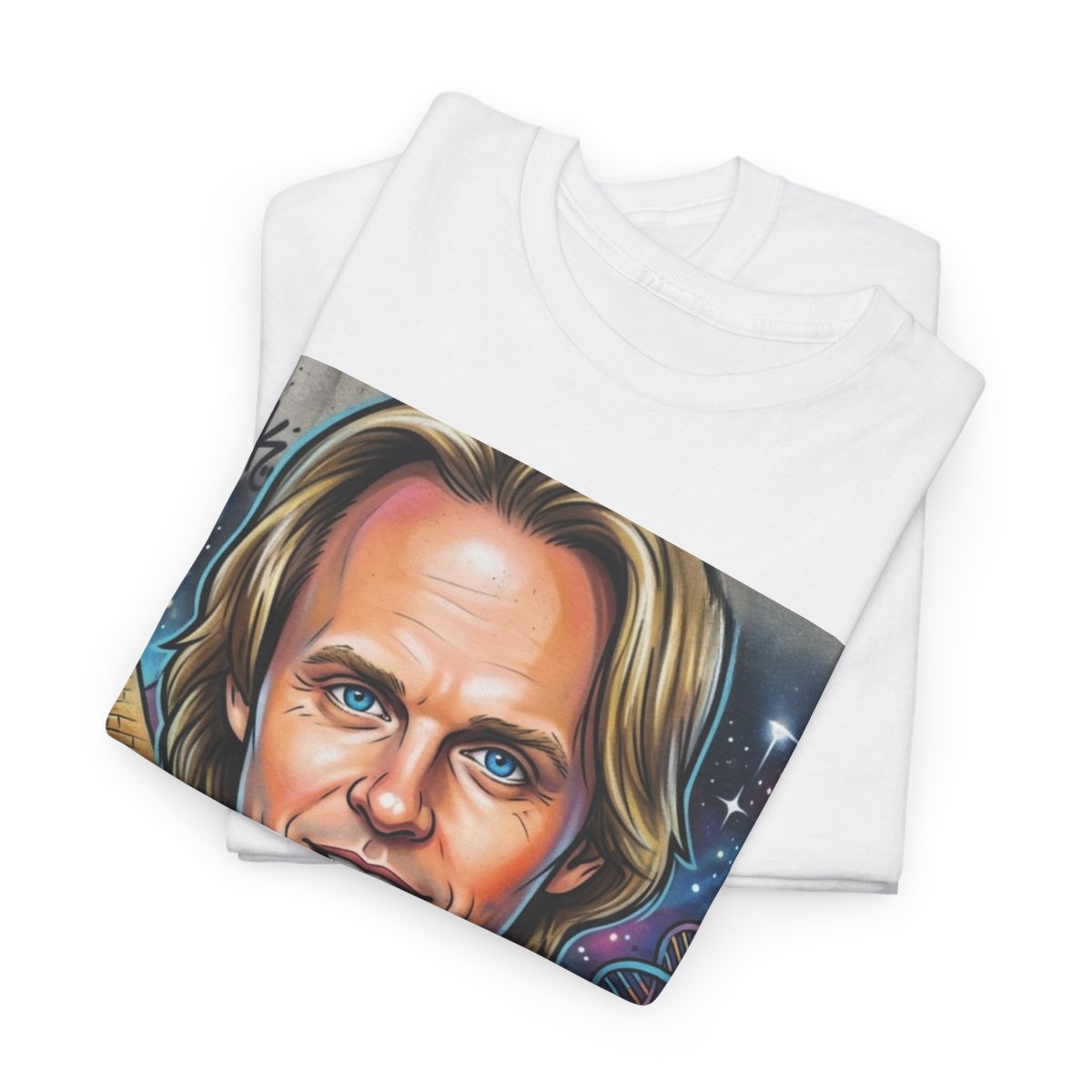 David Wilcock Legendary Urban Graphic Unisex Heavy Cotton Tee by GT Artland