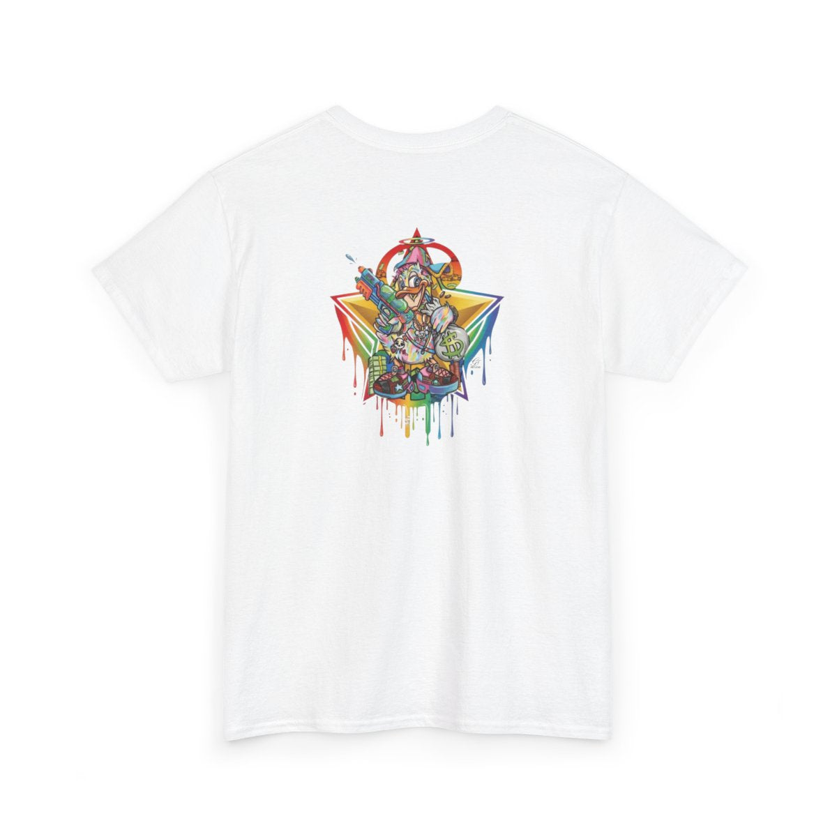 Urban Duck Super Swag Designer Unisex Heavy Cotton Tee by GT Artland