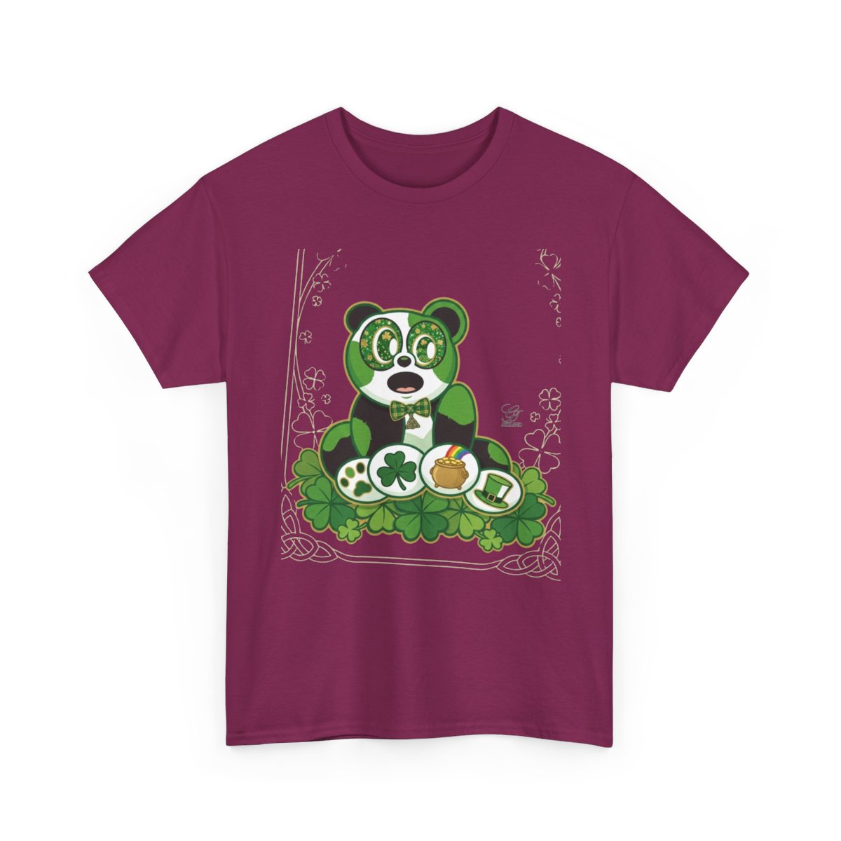 LUCKY CHARM URBAN PANDA GT Unisex Heavy Cotton Tee by GT Artland