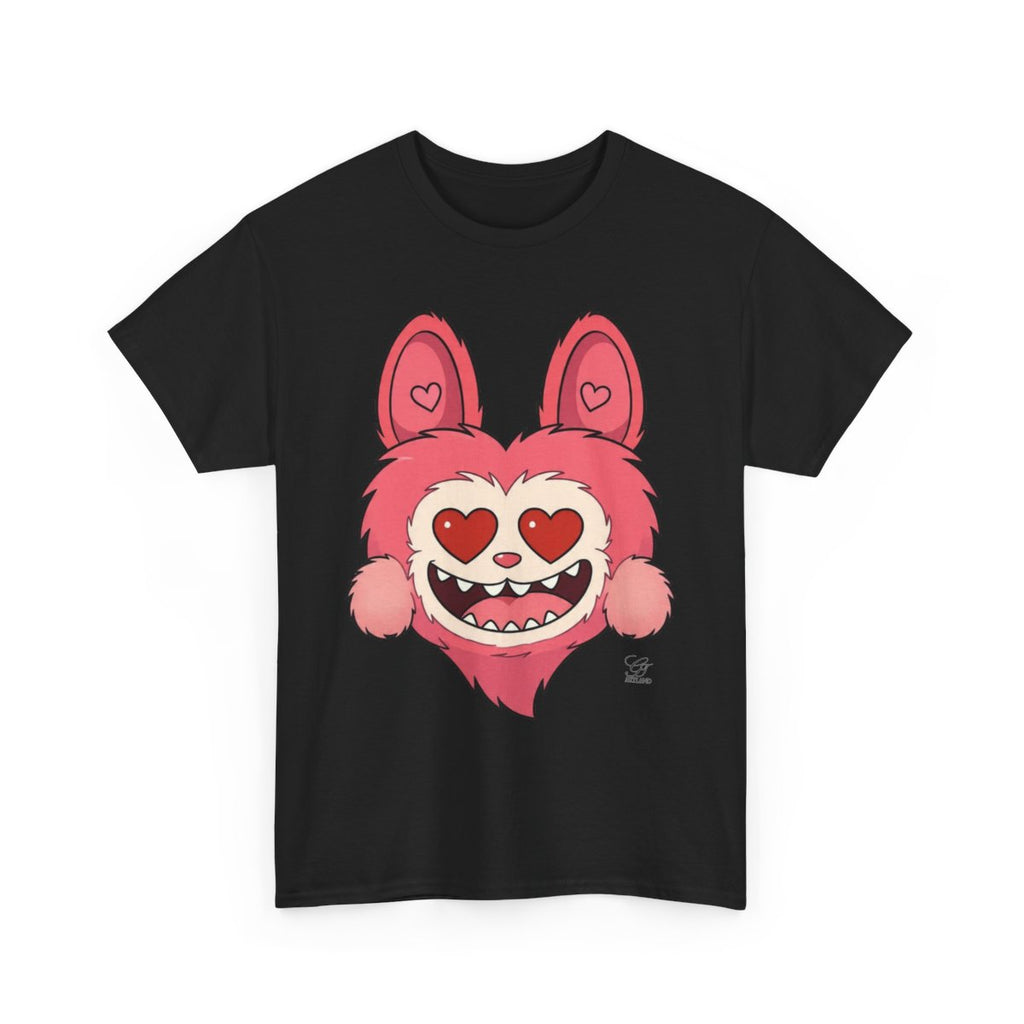 Pink Bubu La Designer Unisex Heavy Cotton Tee BY GT ARTLAND