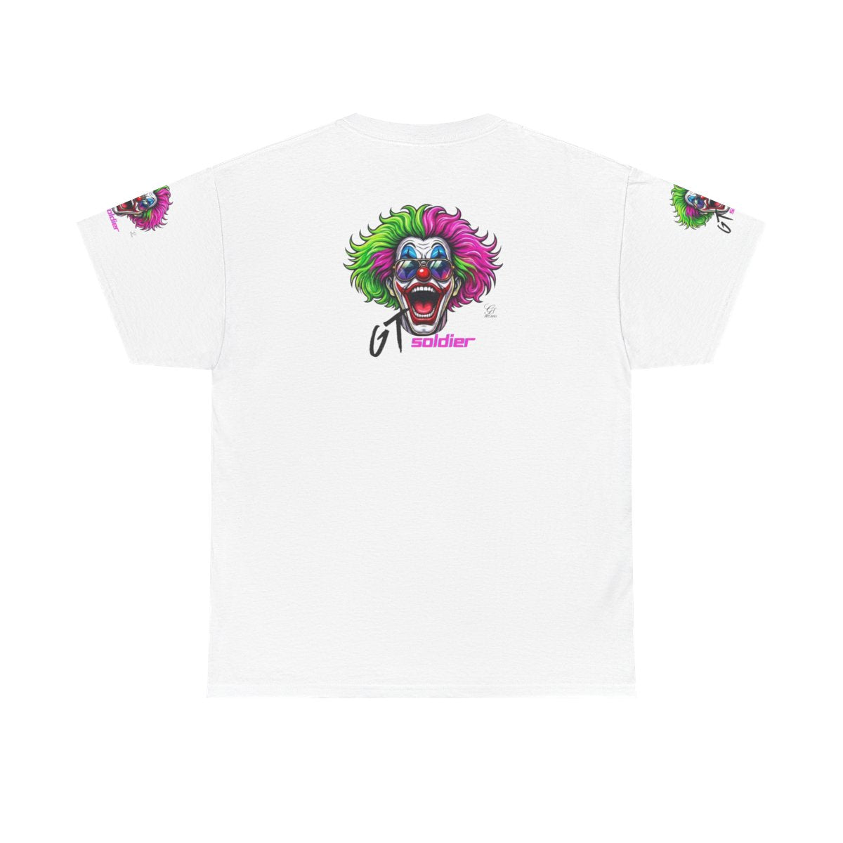 GT Soldier Clown Rapper Fan Gear Elite Designer Unisex Heavy Cotton Tee by GT Artland