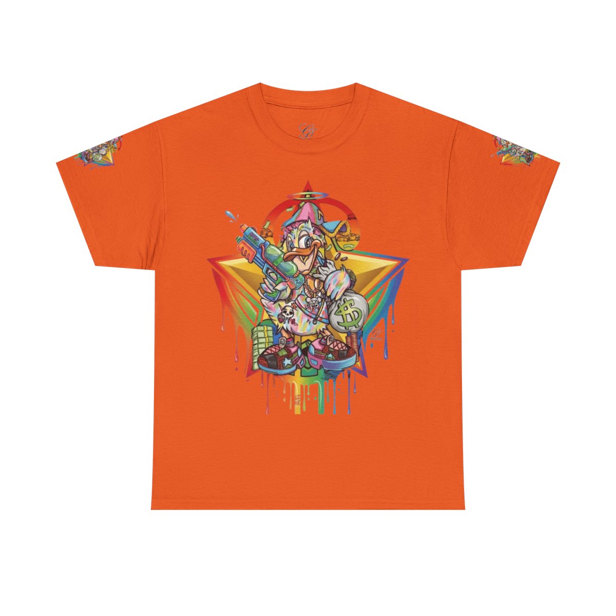 Urban Duck Super Swag Elite Designer Unisex Heavy Cotton Tee by GT Artland