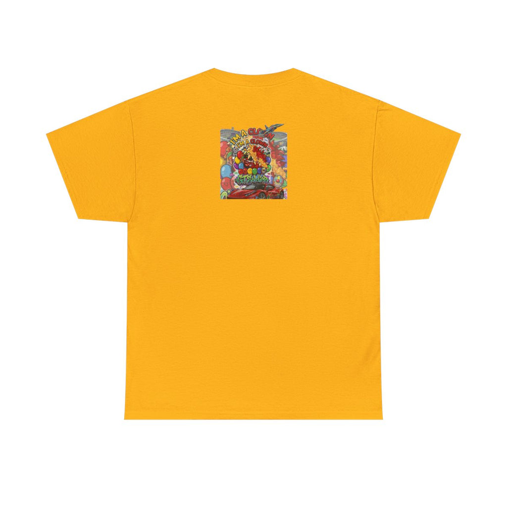 GT Soldier "Im a Clown" Unisex Heavy Cotton Tee by GT Artland