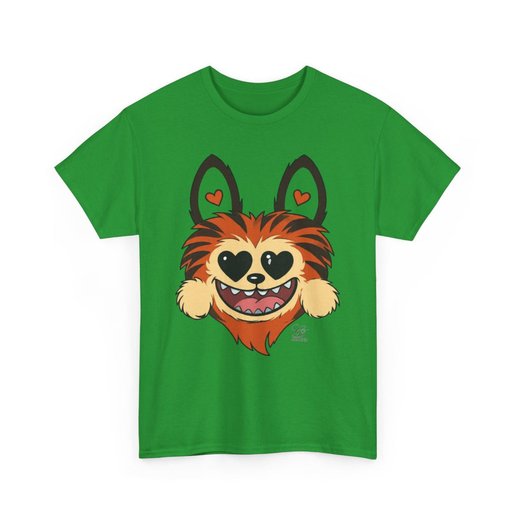Tiger Bubu Designer Unisex Heavy Cotton Tee BY GT ARTLAND