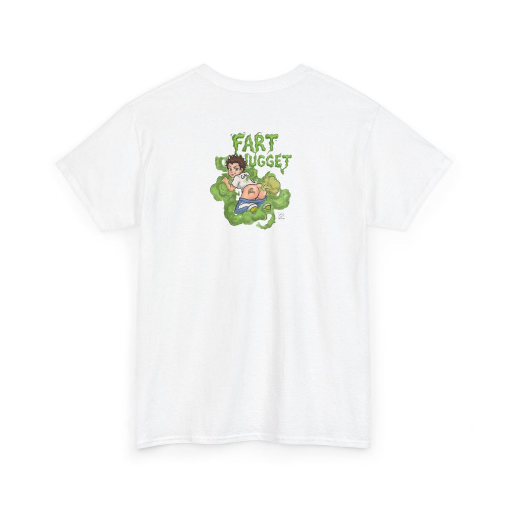 Fart Nugget Girl Unisex Heavy Cotton Tee by GT Artland