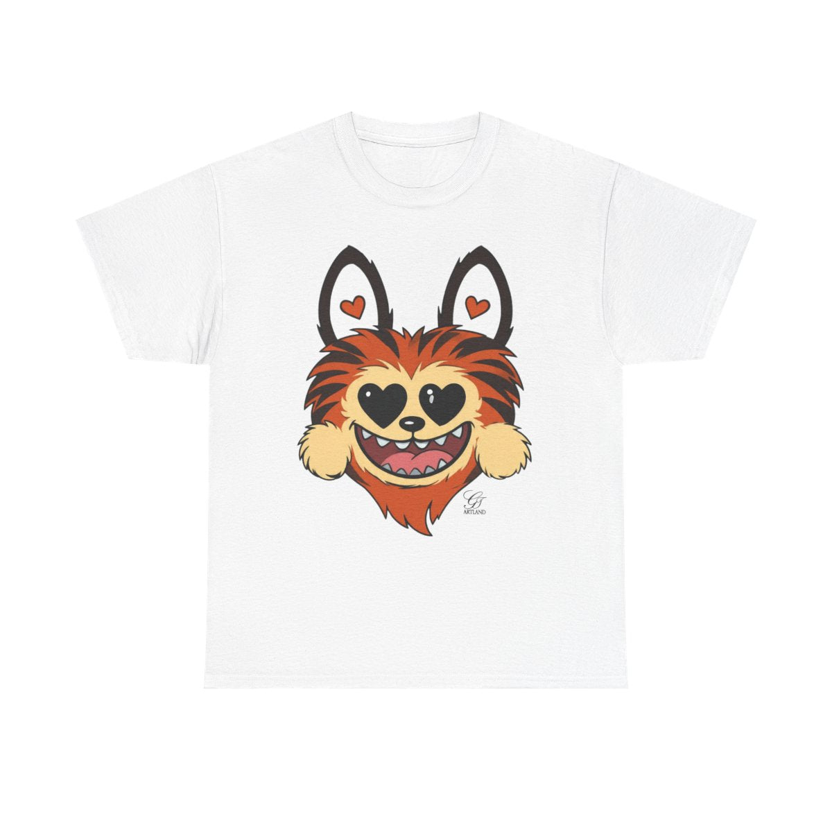 Tiger Bubu Designer Unisex Heavy Cotton Tee BY GT ARTLAND