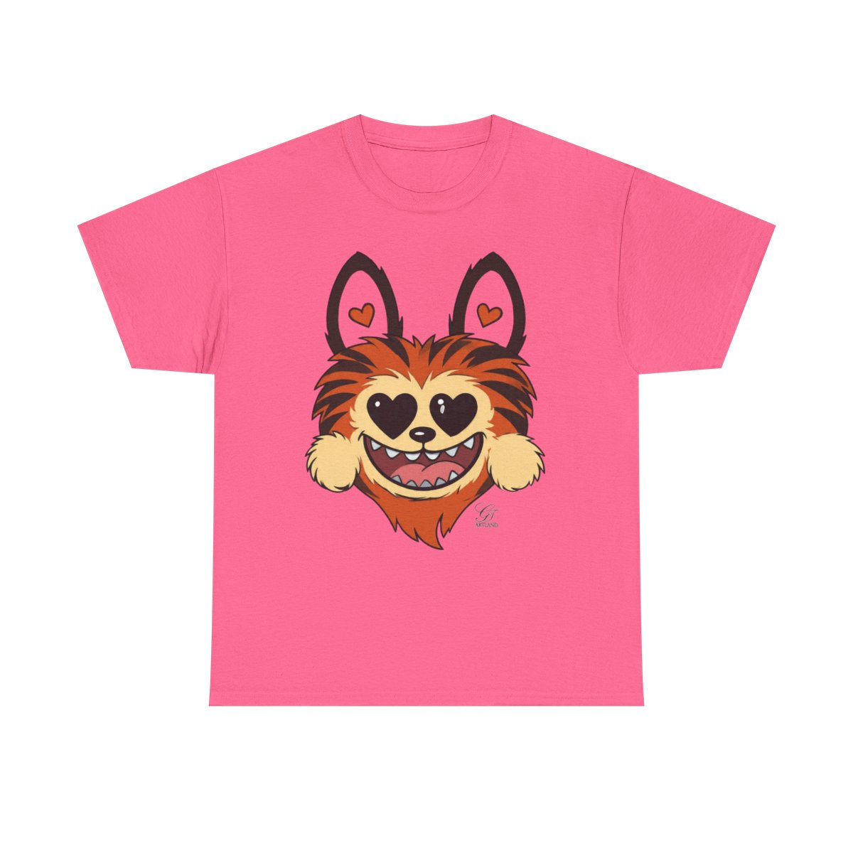 Tiger Bubu Designer Unisex Heavy Cotton Tee BY GT ARTLAND