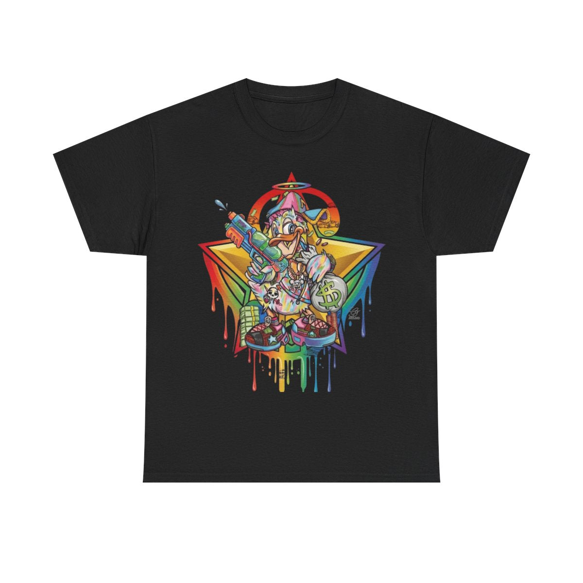 Urban Duck Super Swag Designer Unisex Heavy Cotton Tee by GT Artland