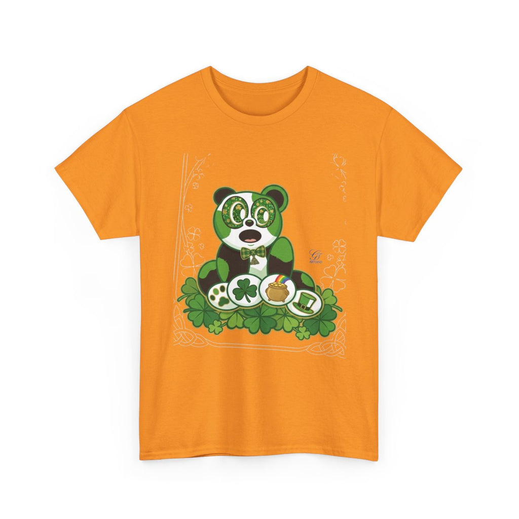 LUCKY CHARM URBAN PANDA GT Unisex Heavy Cotton Tee by GT Artland