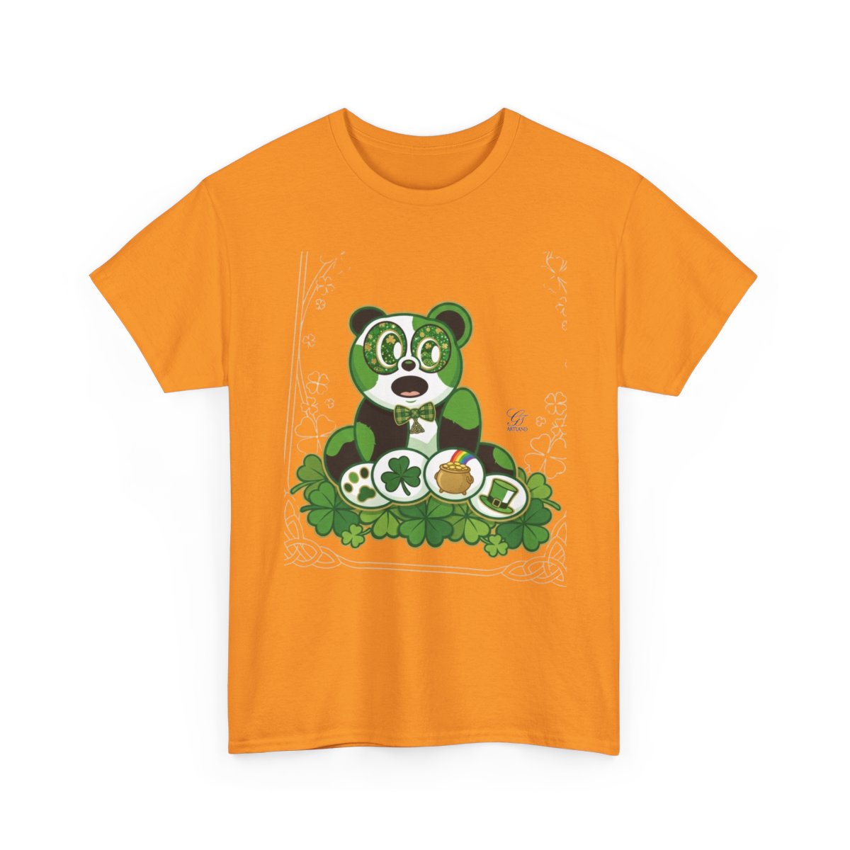LUCKY CHARM URBAN PANDA GT Unisex Heavy Cotton Tee by GT Artland