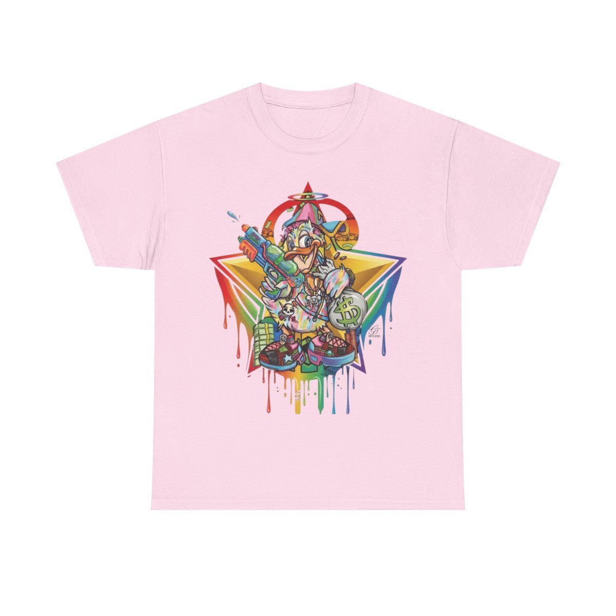 Urban Duck Super Swag Designer Unisex Heavy Cotton Tee by GT Artland