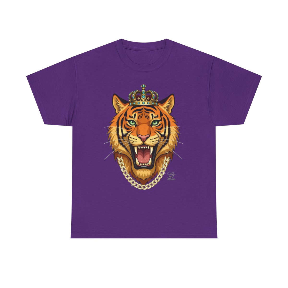 King Tiger GT Designer Unisex Heavy Cotton Tee BY GT ARTLAND