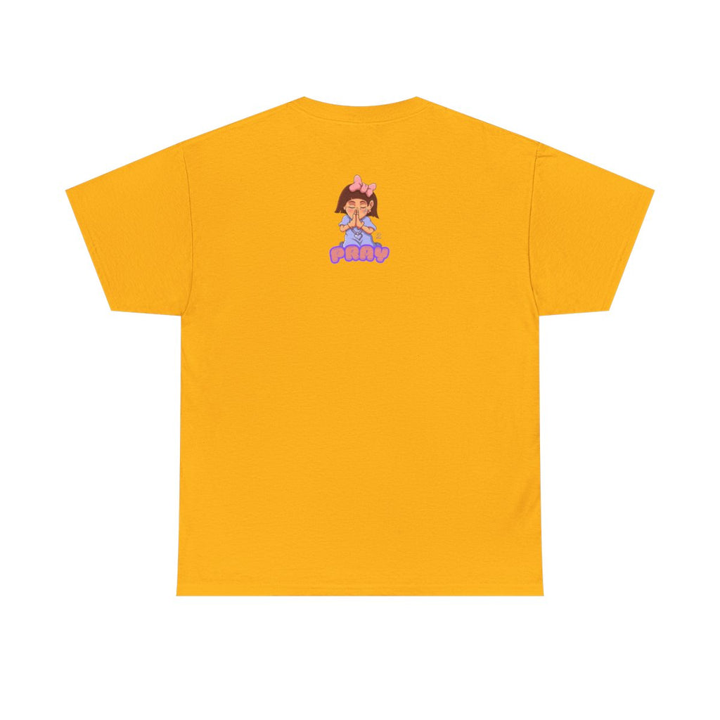 Pray Original Designer Unisex Heavy Cotton Tee by GT Artland