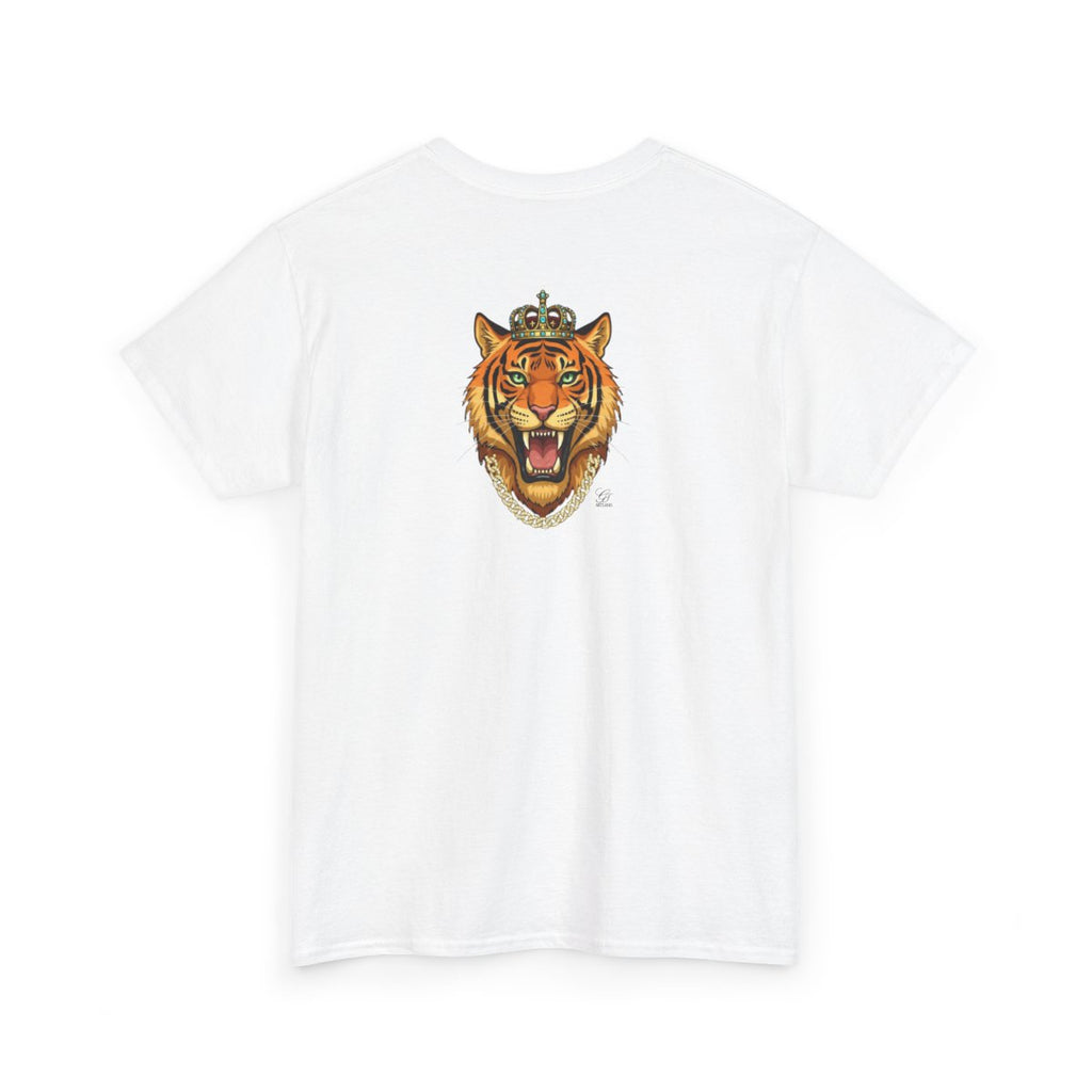 King Tiger GT Designer Unisex Heavy Cotton Tee BY GT ARTLAND