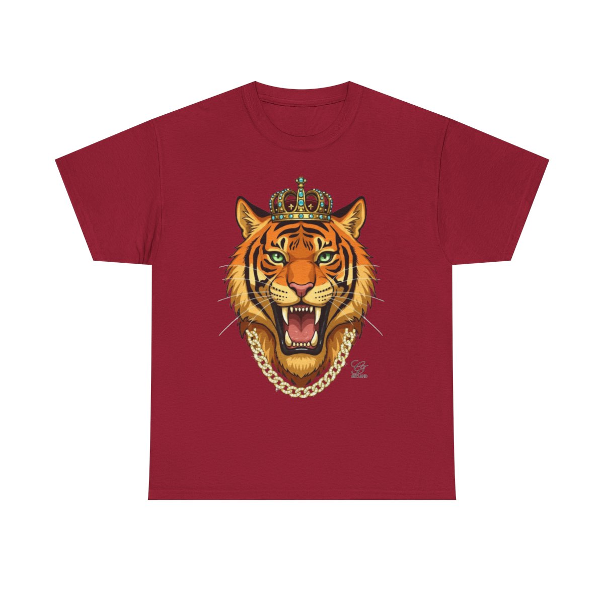 King Tiger GT Designer Unisex Heavy Cotton Tee BY GT ARTLAND
