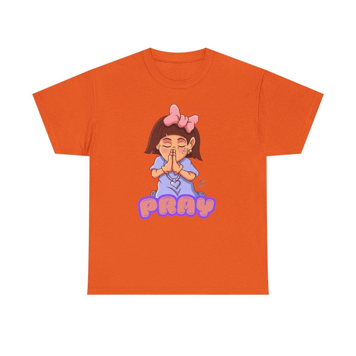 Pray Original Designer Unisex Heavy Cotton Tee by GT Artland