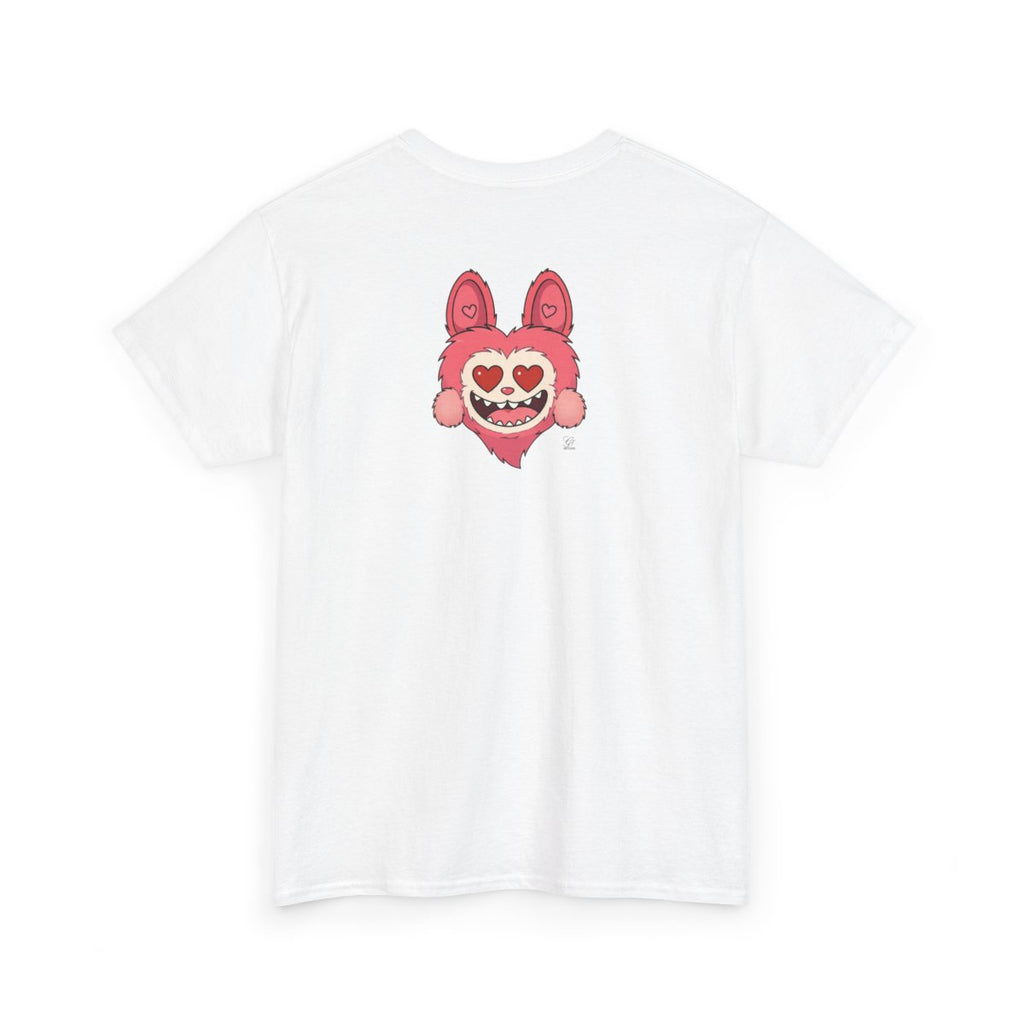 Pink Bubu La Designer Unisex Heavy Cotton Tee BY GT ARTLAND