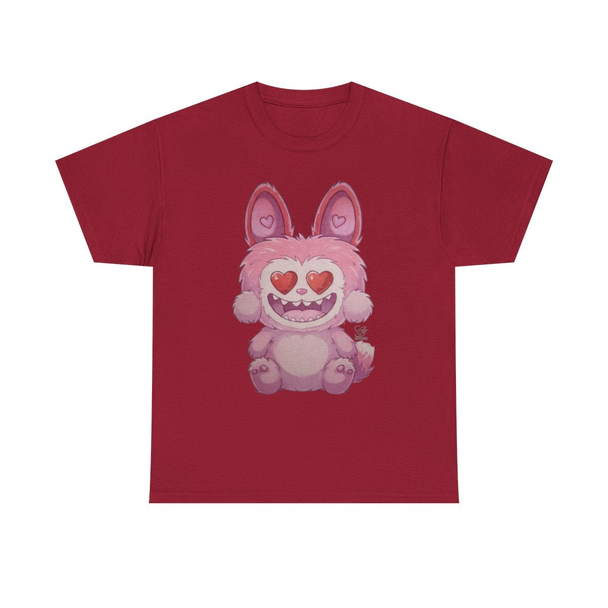 Pink Bubu Designer Unisex Heavy Cotton Tee BY GT ARTLAND