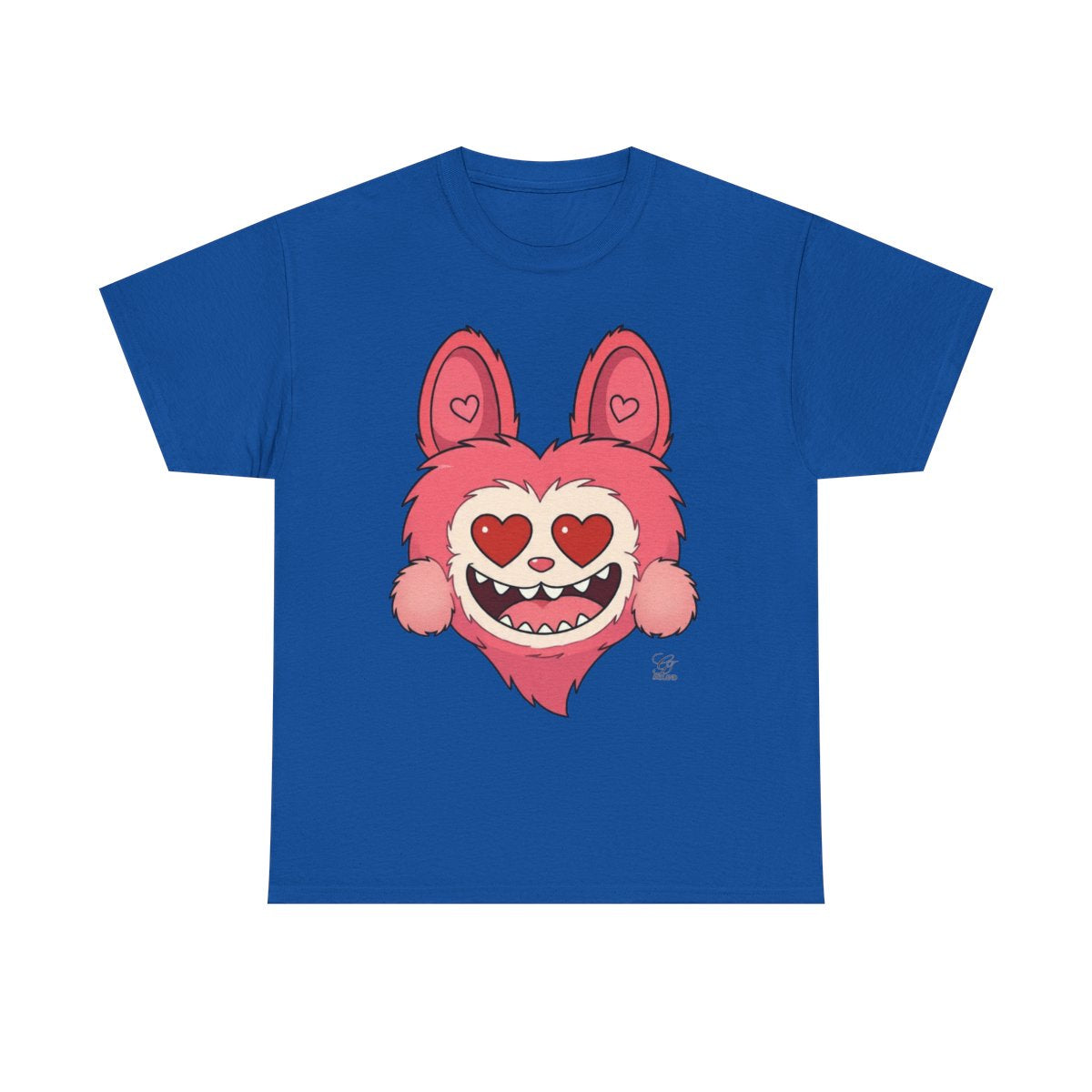 Pink Bubu La Designer Unisex Heavy Cotton Tee BY GT ARTLAND