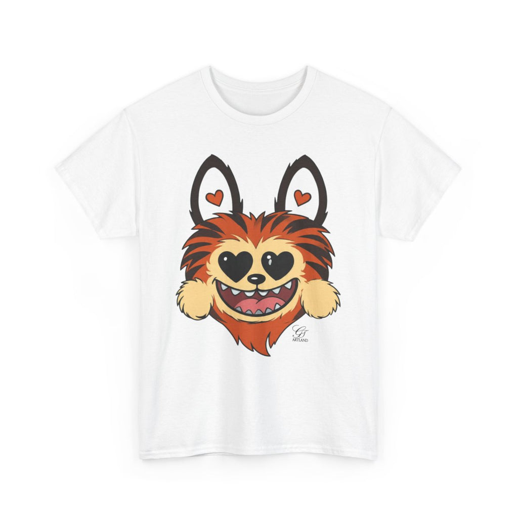 Tiger Bubu Designer Unisex Heavy Cotton Tee BY GT ARTLAND