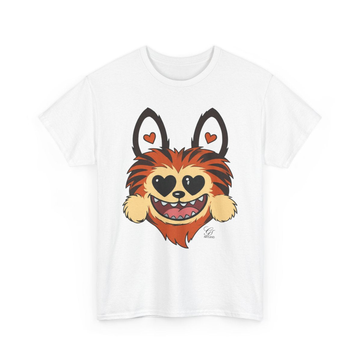 Tiger Bubu Designer Unisex Heavy Cotton Tee BY GT ARTLAND