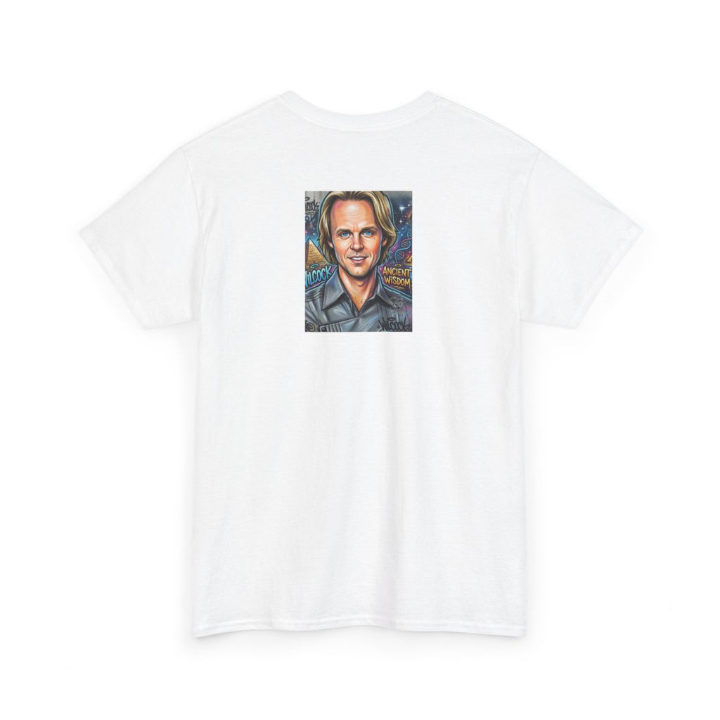 David Wilcock Legendary Urban Graphic Unisex Heavy Cotton Tee by GT Artland
