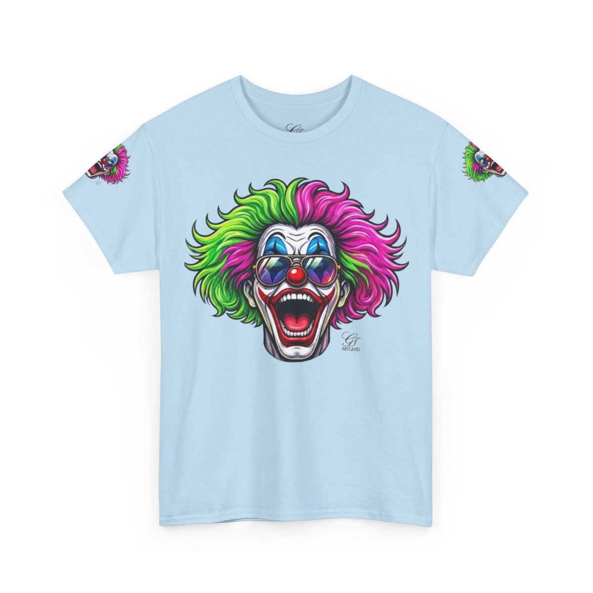 GT Soldier Clown Rapper Elite Designer Unisex Heavy Cotton Tee by GT Artland