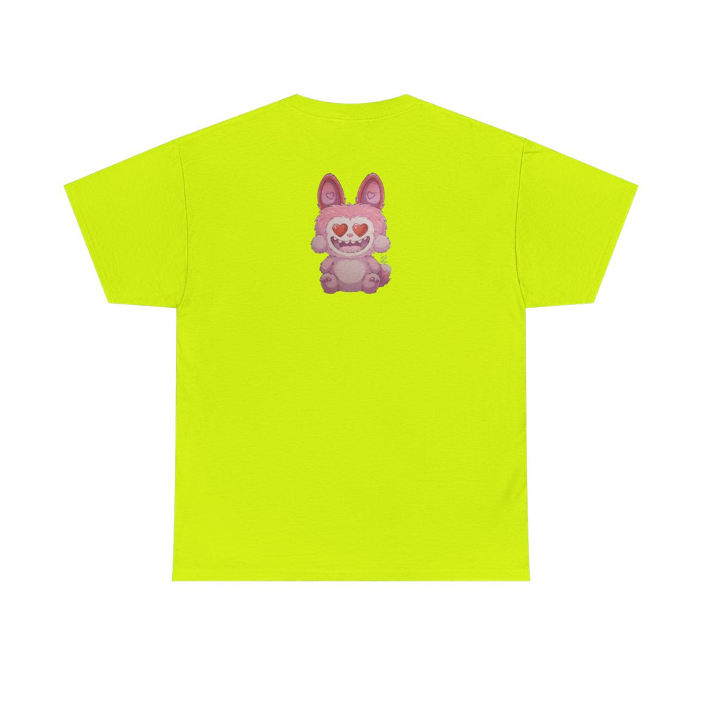 Pink Bubu Designer Unisex Heavy Cotton Tee BY GT ARTLAND