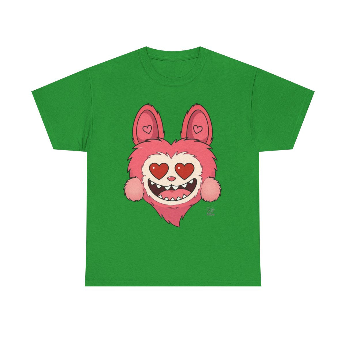 Pink Bubu La Designer Unisex Heavy Cotton Tee BY GT ARTLAND