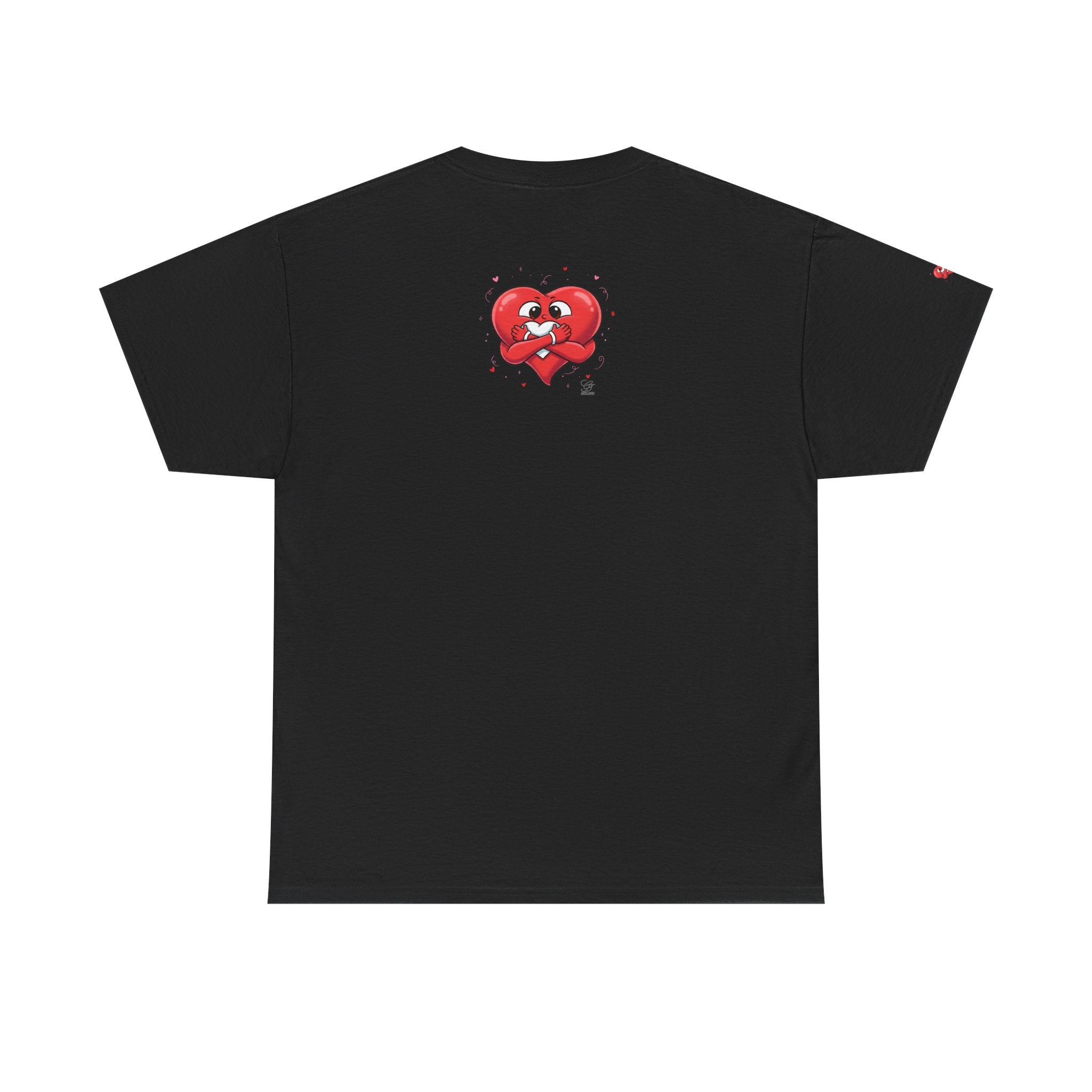 Cute Heart Holding Heart Unisex Heavy Cotton Tee by GT Artland