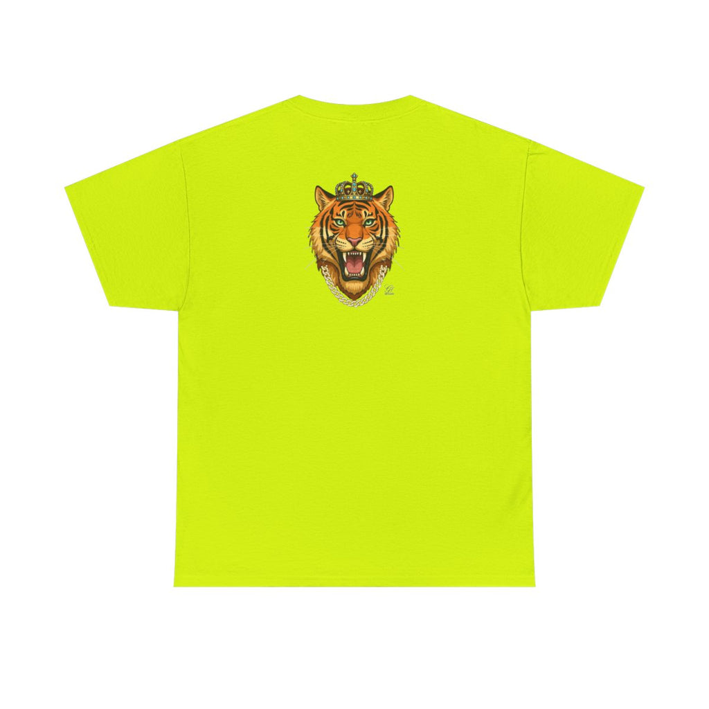 King Tiger GT Designer Unisex Heavy Cotton Tee BY GT ARTLAND