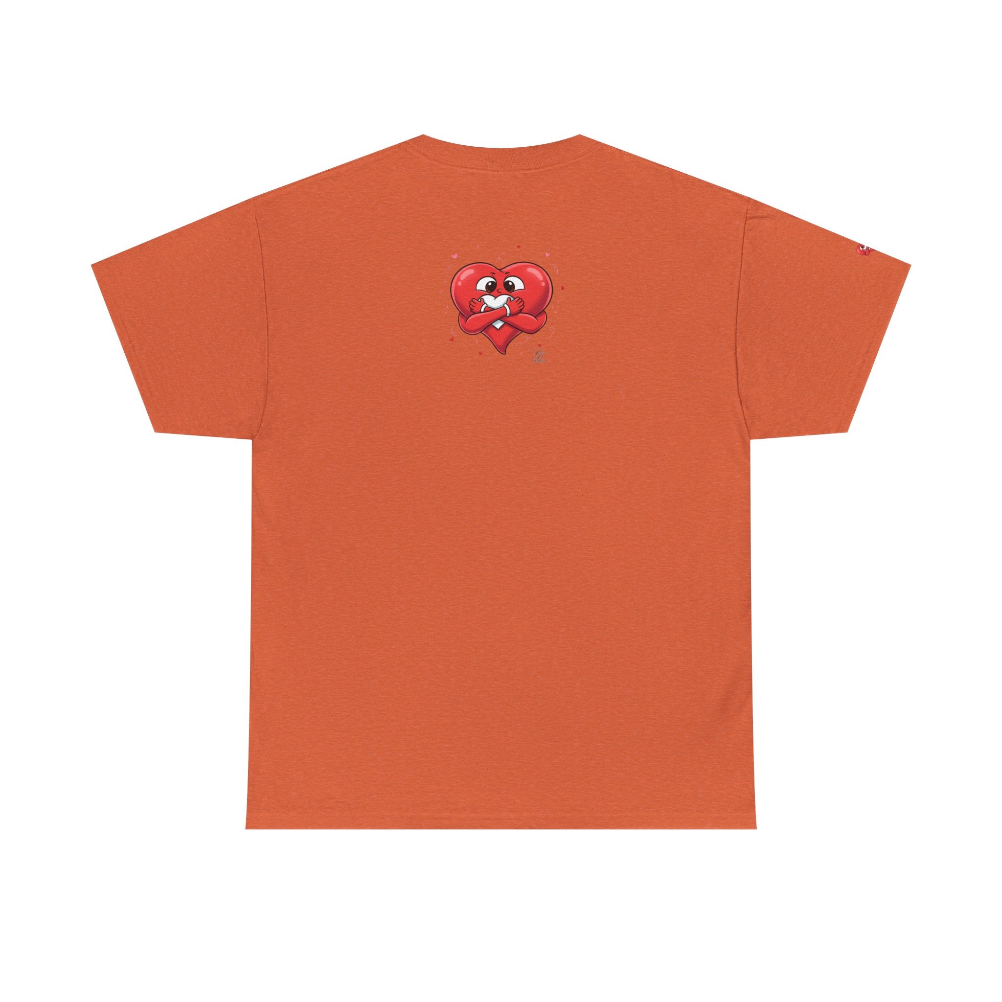 Cute Heart Holding Heart Unisex Heavy Cotton Tee by GT Artland