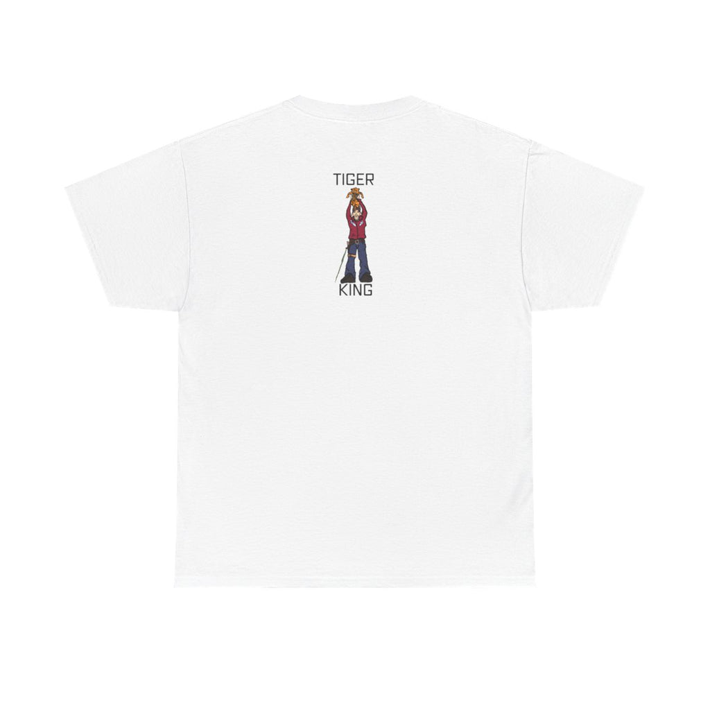 Tiger King Urban Toon Designer Edition Unisex Heavy Cotton Tee BY GT ARTLAND