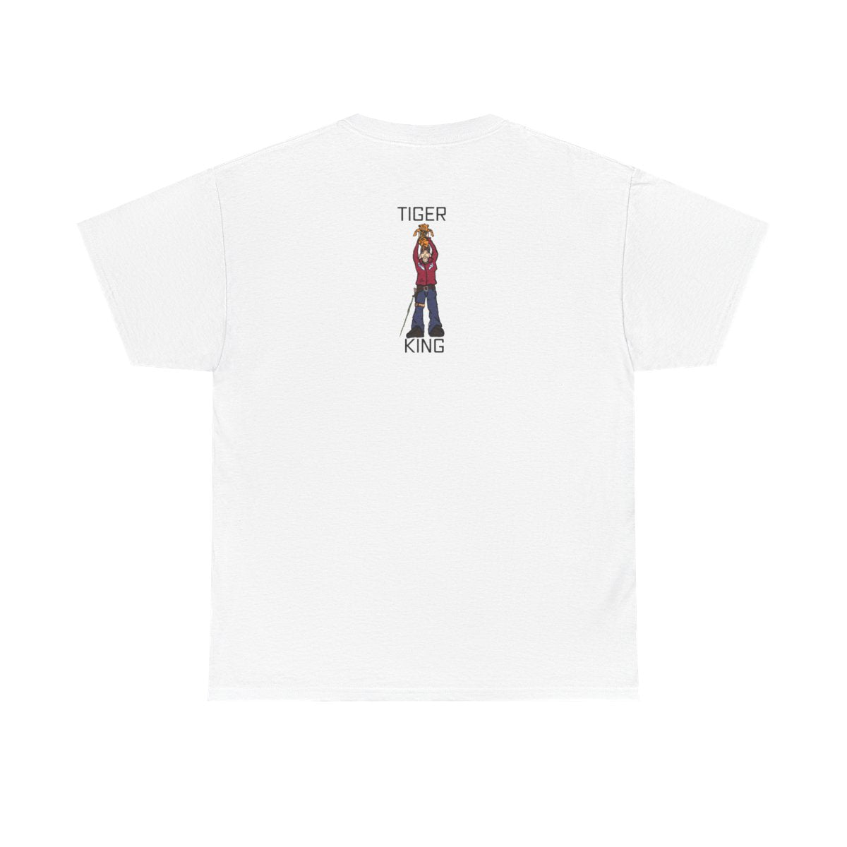 Tiger King Urban Toon Designer Edition Unisex Heavy Cotton Tee BY GT ARTLAND