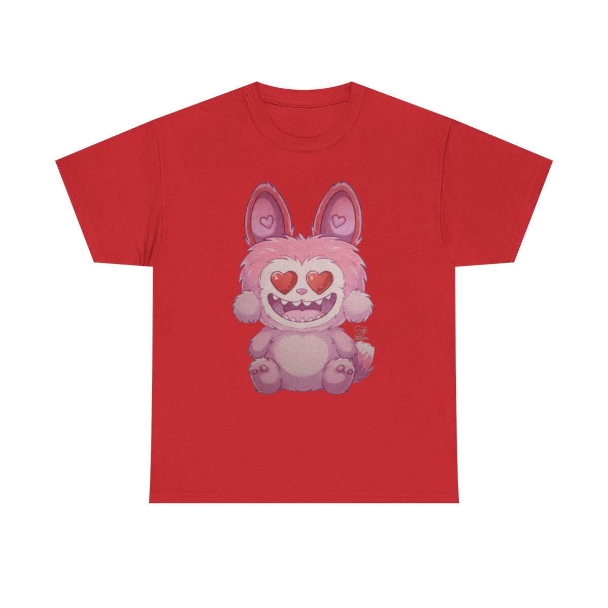 Pink Bubu Designer Unisex Heavy Cotton Tee BY GT ARTLAND