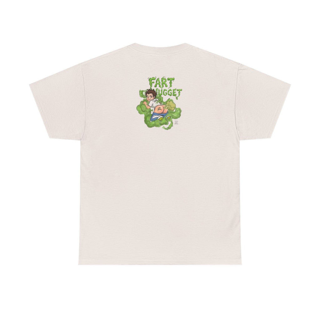 Fart Nugget Girl Unisex Heavy Cotton Tee by GT Artland