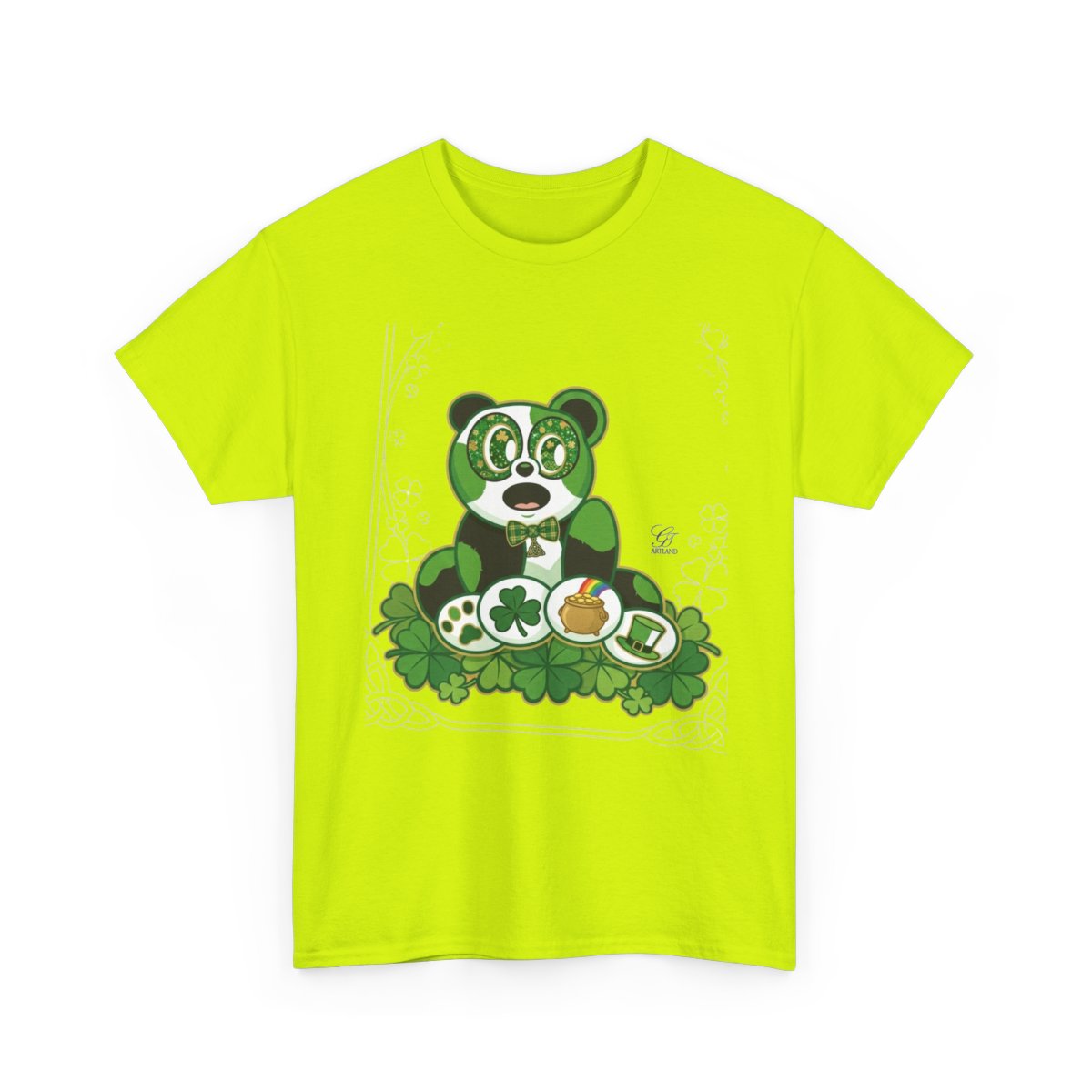 LUCKY CHARM URBAN PANDA GT Unisex Heavy Cotton Tee by GT Artland