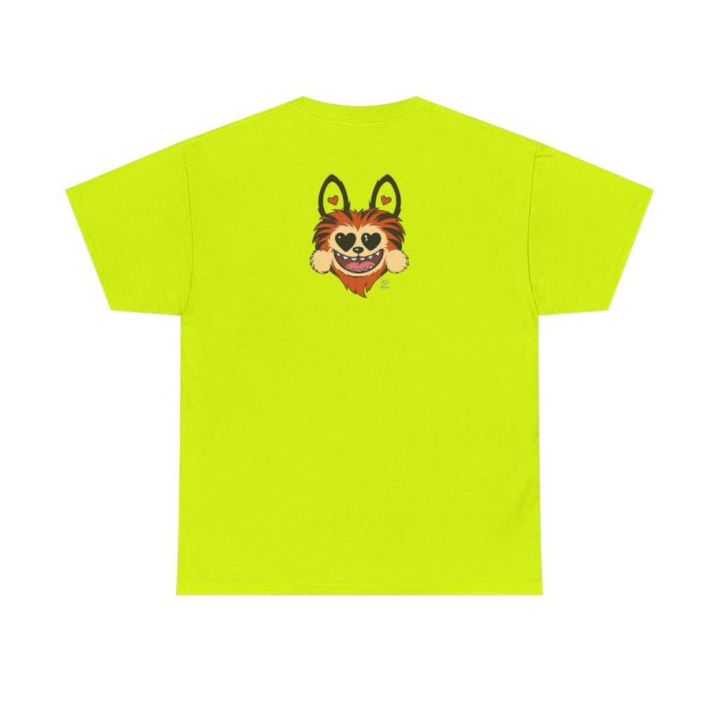 Tiger Bubu Designer Unisex Heavy Cotton Tee BY GT ARTLAND
