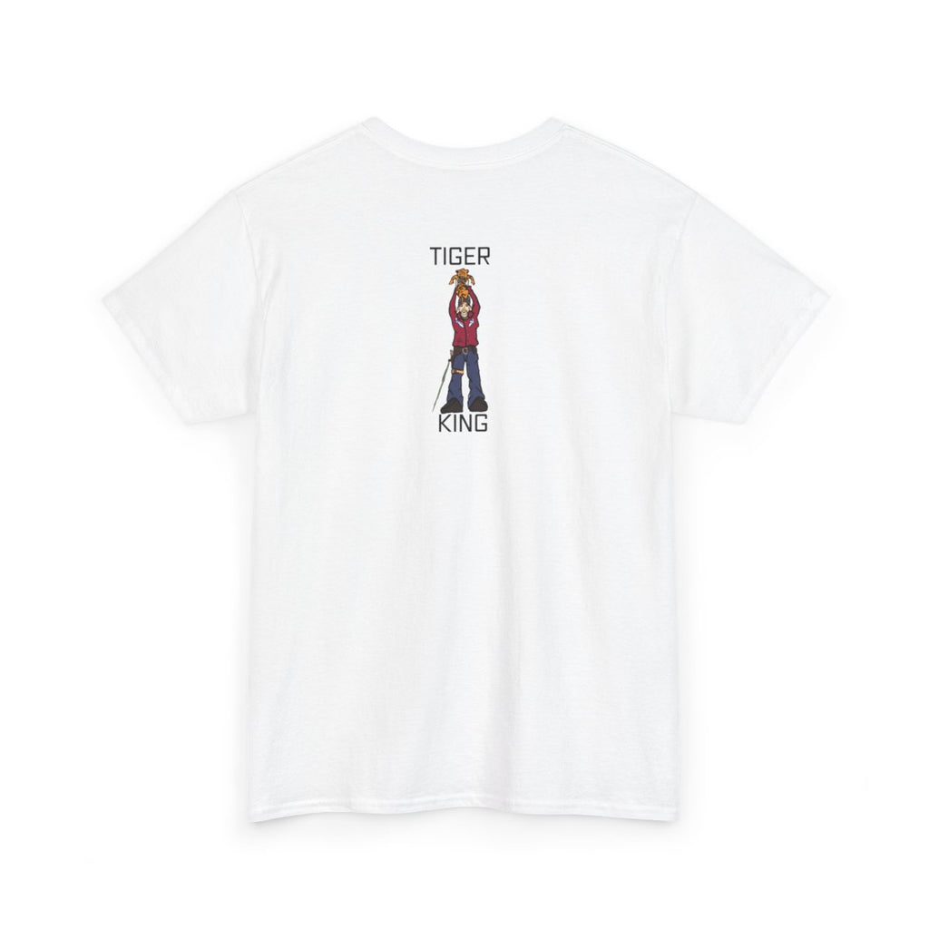 Tiger King Urban Toon Designer Edition Unisex Heavy Cotton Tee BY GT ARTLAND