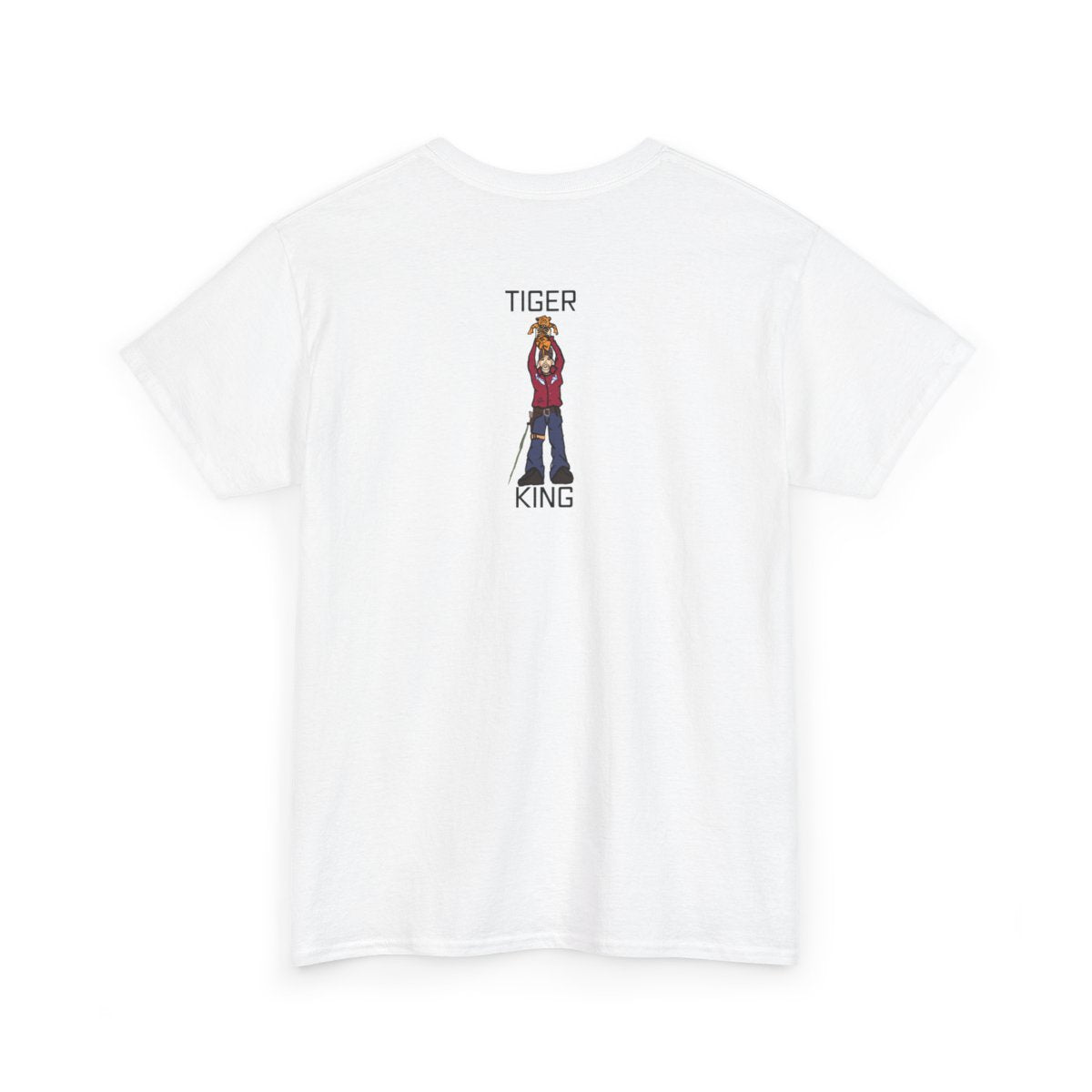 Tiger King Urban Toon Designer Edition Unisex Heavy Cotton Tee BY GT ARTLAND